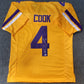 Dalvin Cook Minnesota Vikings Autographed Signed Jersey Beckett Holo