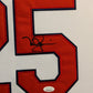 Framed In Suede St Louis Cardinals Mark Mcgwire "Big Mac" Autographed Jersey Jsa