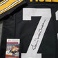 Pittsburgh Steelers Gerry Mullins Autographed Signed Jersey Jsa  Coa