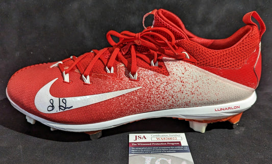 Cleveland Guardians Steven Kwan Autographed Signed Cleat Jsa Coa