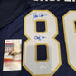 MVP Authentics Notre Dame Dave Casper Autographed Signed Inscribed Jersey Jsa Coa 107.10 sports jersey framing , jersey framing