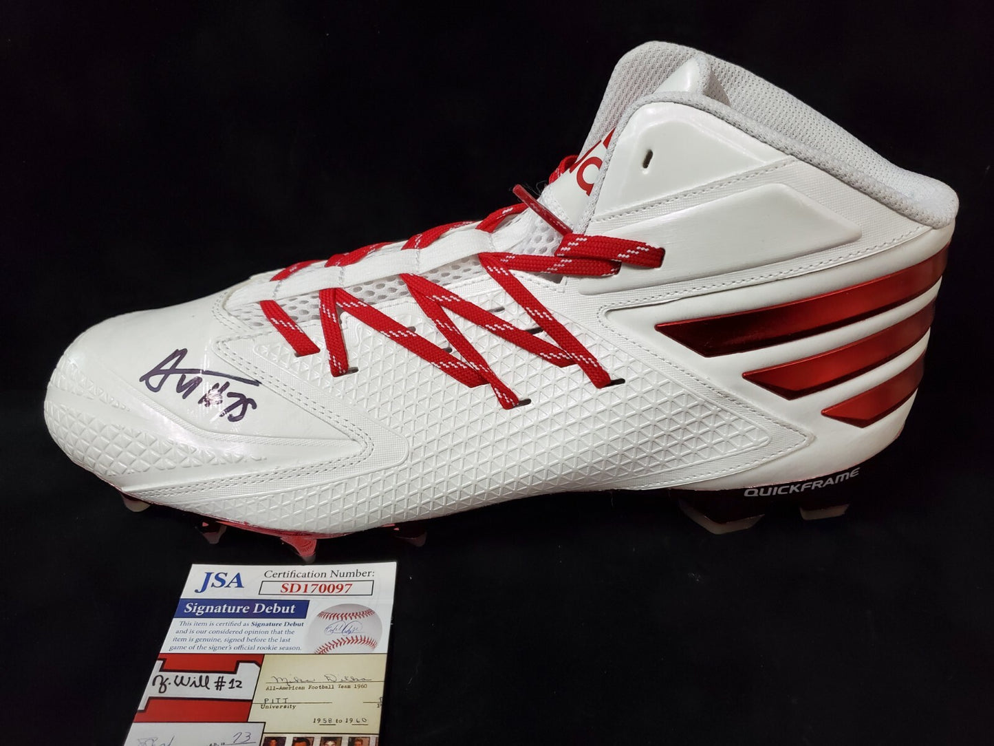 Usc Trojans Alijah Vera-Tucker Autographed Signed Cleat Jsa Coa