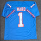 Tennessee Titans Cam Ward Autographed Signed Jersey Jsa  Coa