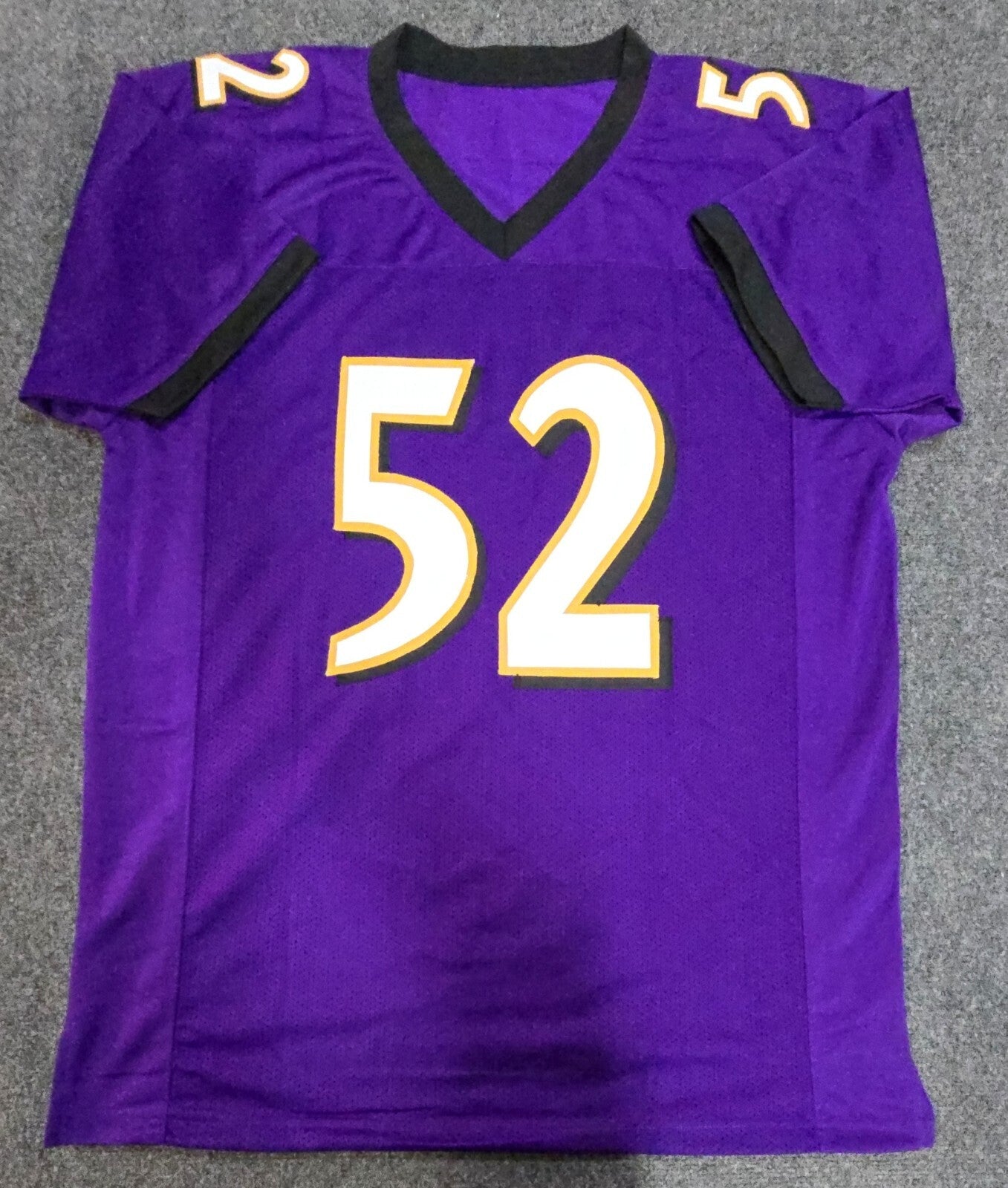 Baltimore Ravens Ray Lewis Autographed Signed Jersey Beckett Holo