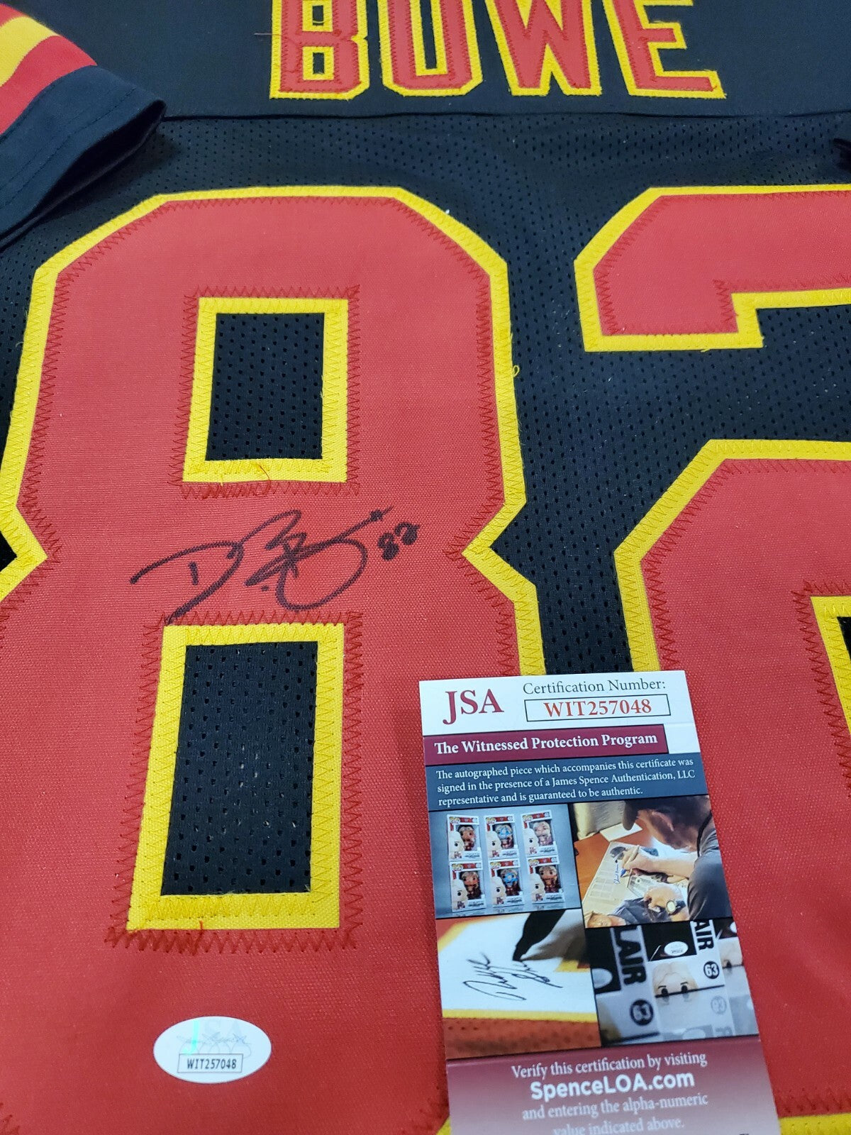 Kansas City Chiefs Dwayne Bowe Autographed Signed Jersey Jsa  Coa