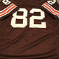 Cleveland Browns Ozzie Newsome Autographed Signed Inscribed Jersey Jsa Coa