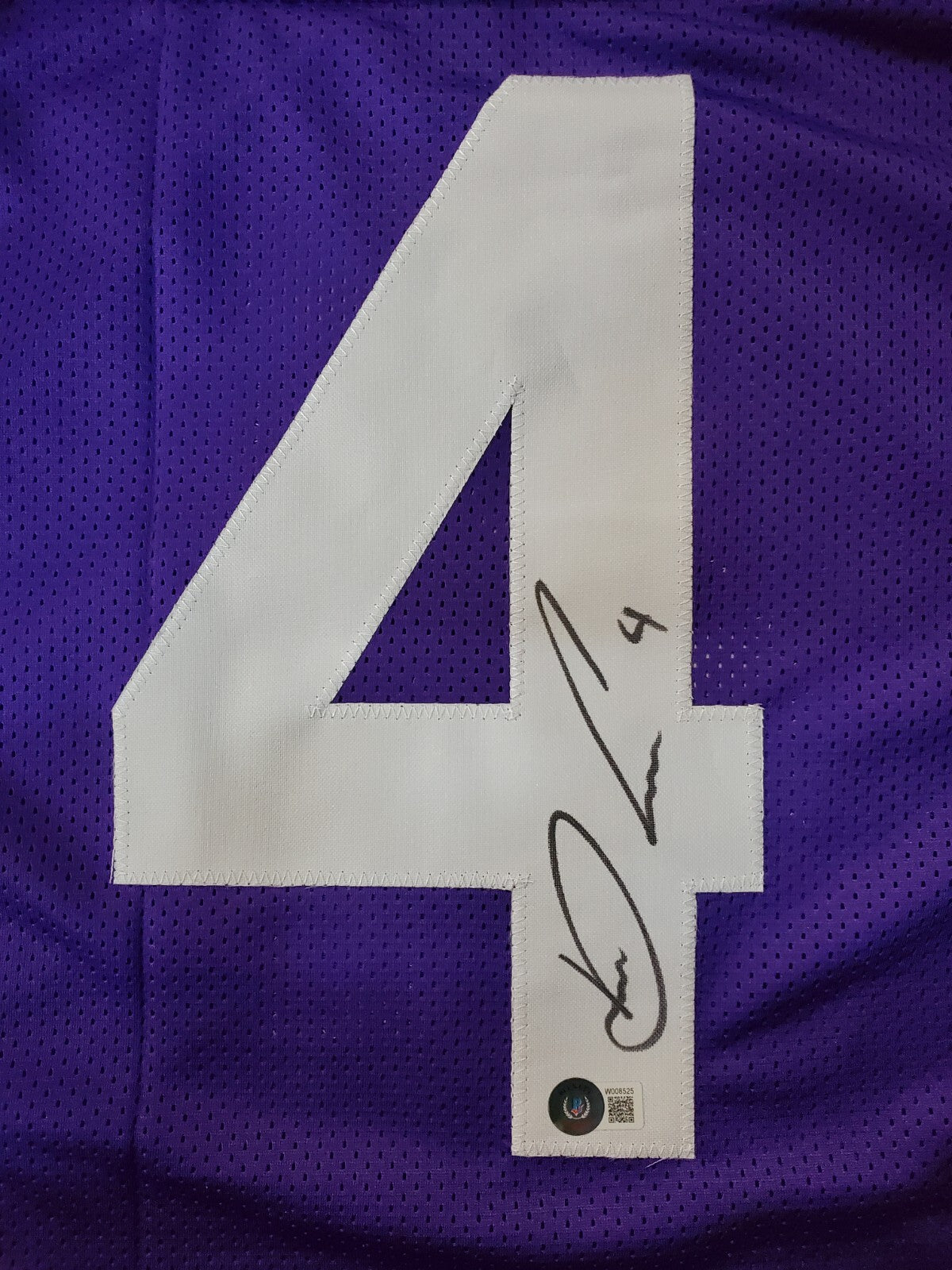 Dalvin Cook Minnesota Vikings Autographed Signed Jersey Beckett Holo