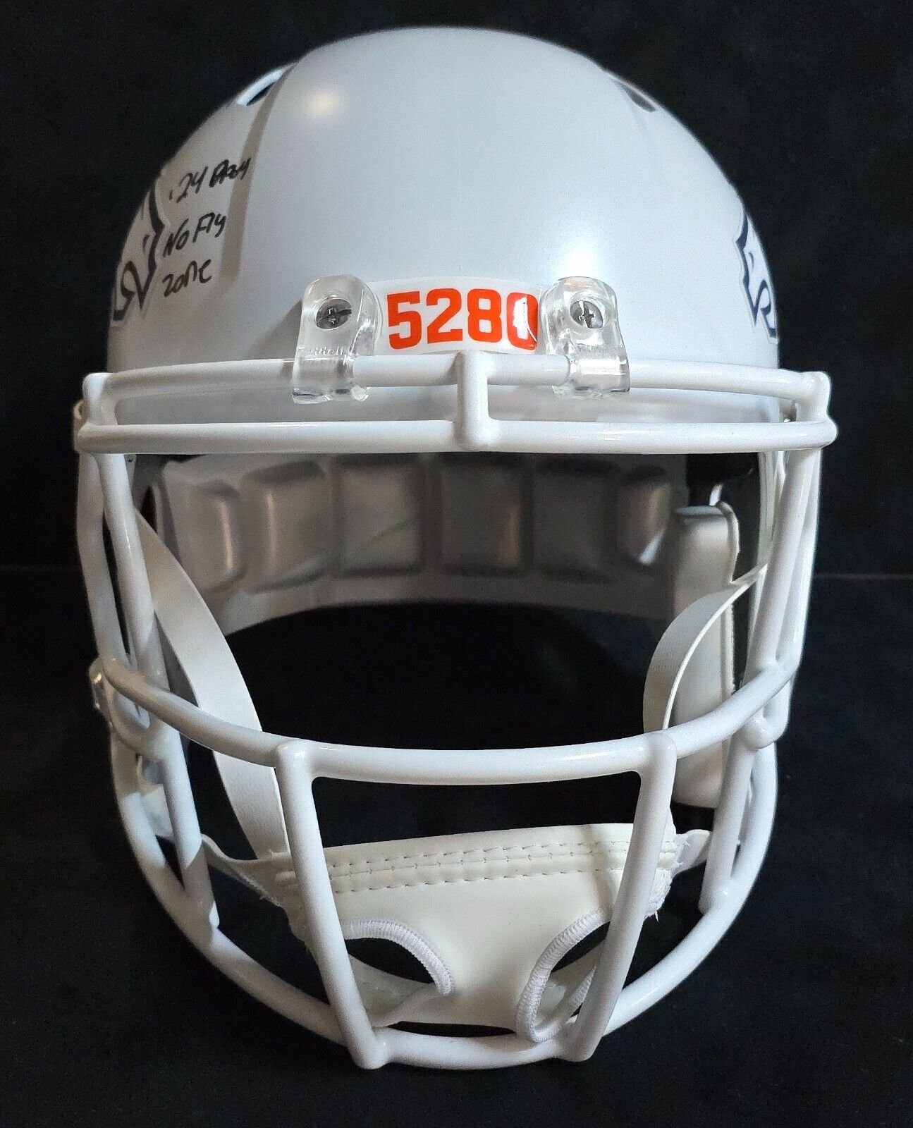 Denver Broncos Pat Surtain Ii Signed 2X Insc Replica Full Size Helmet Beckett