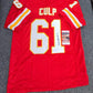 Kansas City Chiefs Curley Culp Autographed Signed Inscribed Jersey Jsa Coa