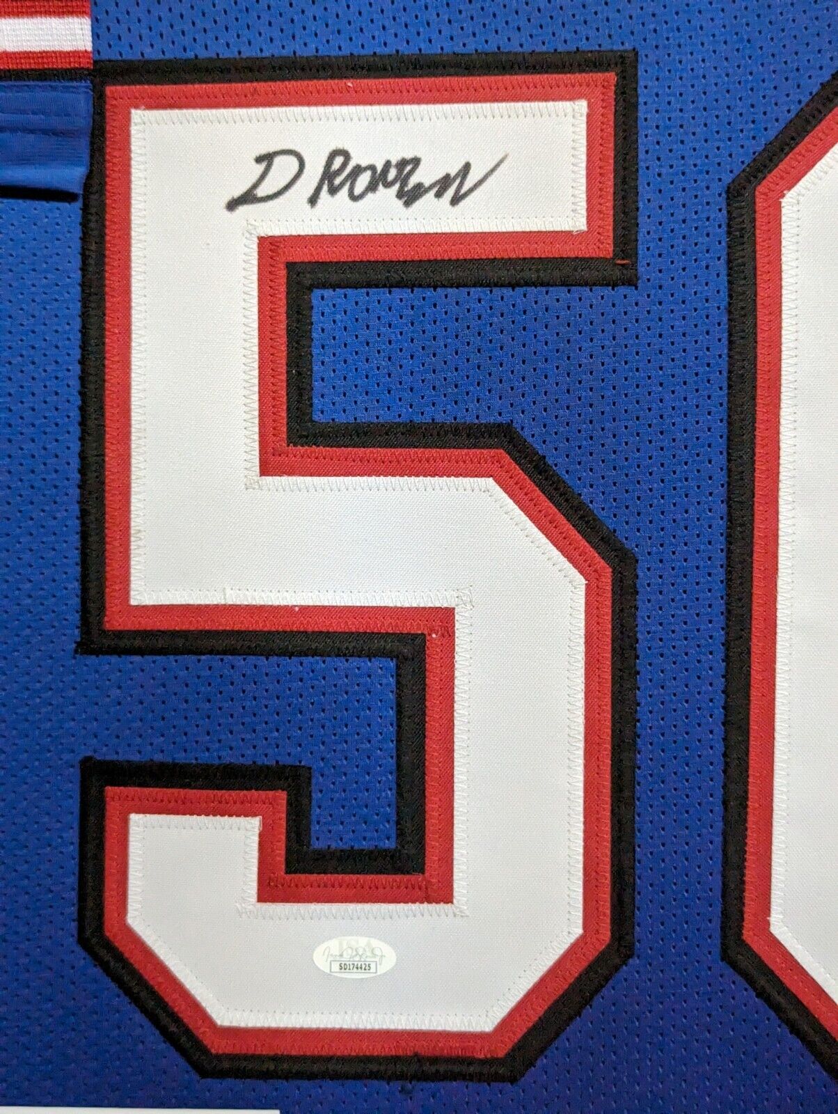 MVP Authentics Framed Buffalo Bills Greg Rousseau Autographed Signed Jersey Jsa Coa 495 sports jersey framing , jersey framing