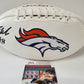 Kj Hamler Autographed Signed Denver Broncos Logo Football Jsa Coa