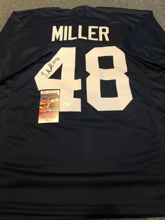 Penn State Shareef Miller Autographed Signed Jersey Jsa  Coa