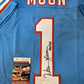Houston Oilers Warren Moon Autographed Signed Inscribed Jersey Jsa Coa