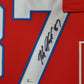 MVP Authentics Framed New England Patriots Rob Gronkowski Autographed Signed Jersey Bas Coa 1125 sports jersey framing , jersey framing