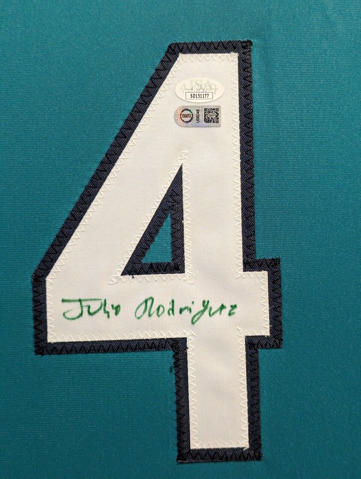 MVP Authentics Framed Seattle Mariners Julio Rodriguez "2022 Roy" Autographed Jersey Jsa Coa 675 sports jersey framing , jersey framing
