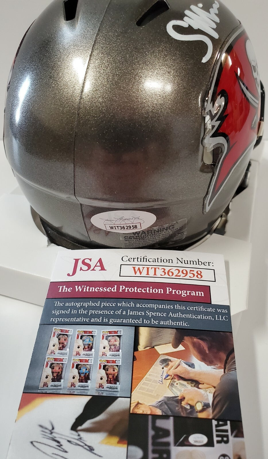Scotty Miller Autographed Signed Tampa Bay Buccaneers Mini Helmet Jsa Coa