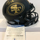 Brandon Aiyuk Autographed Signed S.F. 49Ers Eclipse Mini Helmet Beckett Coa