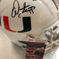 Warren Sapp Autographed Signed Miami Hurricanes Full Size Helmet Jsa Coa