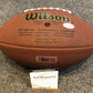 New York Giants Justin Layne Autographed Signed Nfl Football Tse Coa