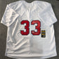 Washington Senators Frank Howard Autographed Inscribed Custom Jersey Jsa Coa