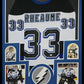Framed Manon Rheaume Autographed Tampa Bay Lightning Jersey Jsa Coa