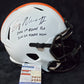 Cleveland Browns Greg Newsome Ii Signed Full Size Lunar Replica Helmet Jsa Coa
