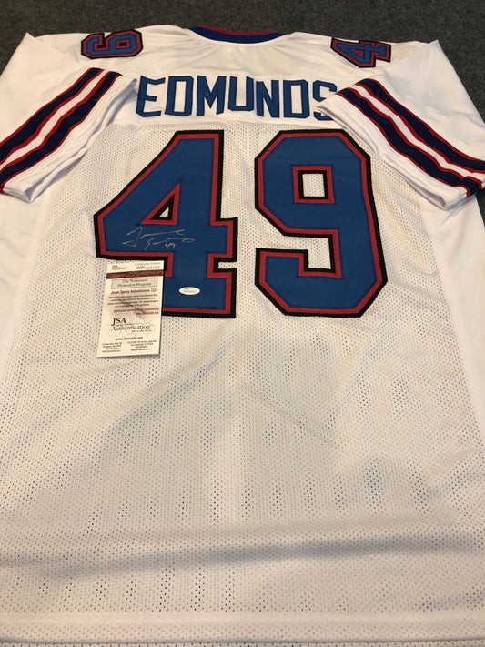 Buffalo Bills Tremaine Edmunds Autographed Signed Jersey Jsa  Coa