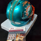Miami Dolphins Jevon Holland Autographed Signed Flash Mini Helmet Jsa Coa