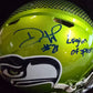 Seattle Seahawks Devon Witherspoon Signed Full Size Flash Authentic Helmet Bas
