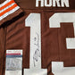 Cleveland Browns Don Horn Autographed Signed Jersey Jsa Coa