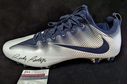 Notre Dame Fighting Irish Rudy Ruettiger Autographed Signed Cleat Jsa Coa