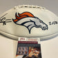 Neil Smith Autographed Signed Inscribed Denver Broncos Logo Football Jsa Coa