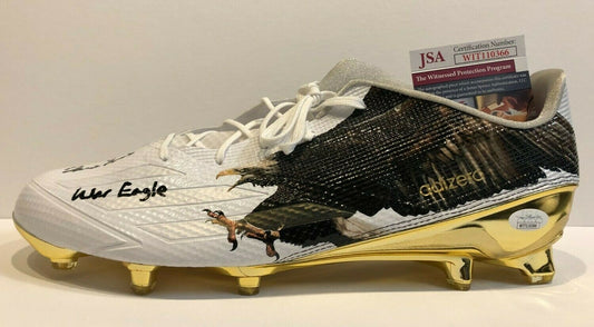 Auburn Tigers Darius Slayton Autographed Signed Inscribed Adidas Cleat Jsa Coa