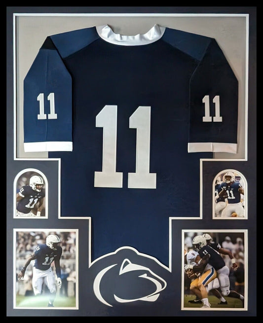 MVP Authentics Framed Penn State Nittany Lions Micah Parsons Jersey Display 270 sports jersey framing , jersey framing