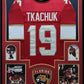 Framed Florida Panthers Matthew Tkachuk Autographed Signed Jersey Jsa Holo