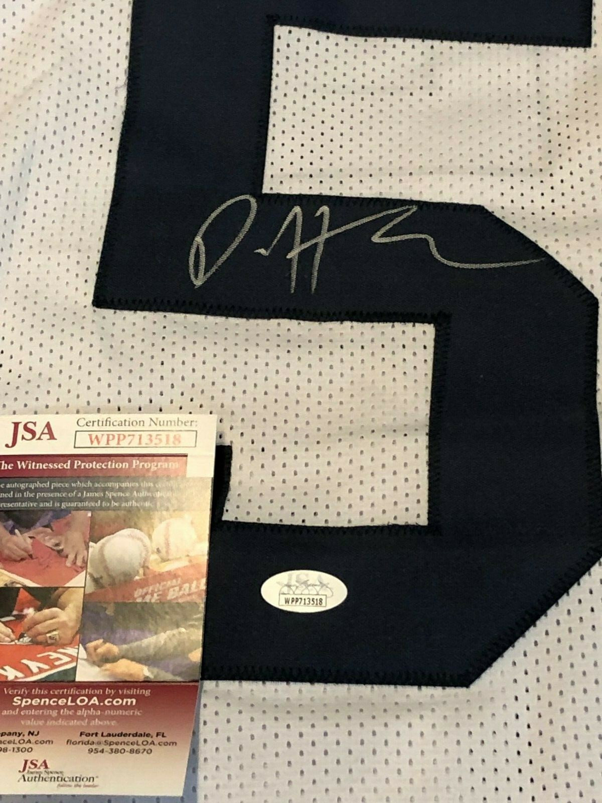 Penn State Daesean Hamilton Autographed Signed Inscribed Jersey Jsa Coa