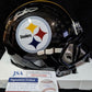 Pittsburgh Steelers Keeanu Benton Autographed Speed Mini Helmet Jsa Coa