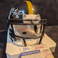 Pittsburgh Steelers Troy Fautanu Autographed Speed Mini Helmet Jsa Coa