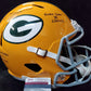 Green Bay Packers Don Horn Signed 4X Insc Full Size Speed Replica Helmet Jsa