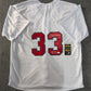 Washington Senators Frank Howard Autographed Inscribed Custom Jersey Jsa Coa