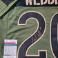 Los Angeles Rams Eric Weddle Autographed Signed Jersey Jsa Coa