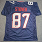 Houston Texans Cade Stover Autographed Signed Jersey Beckett Hologram
