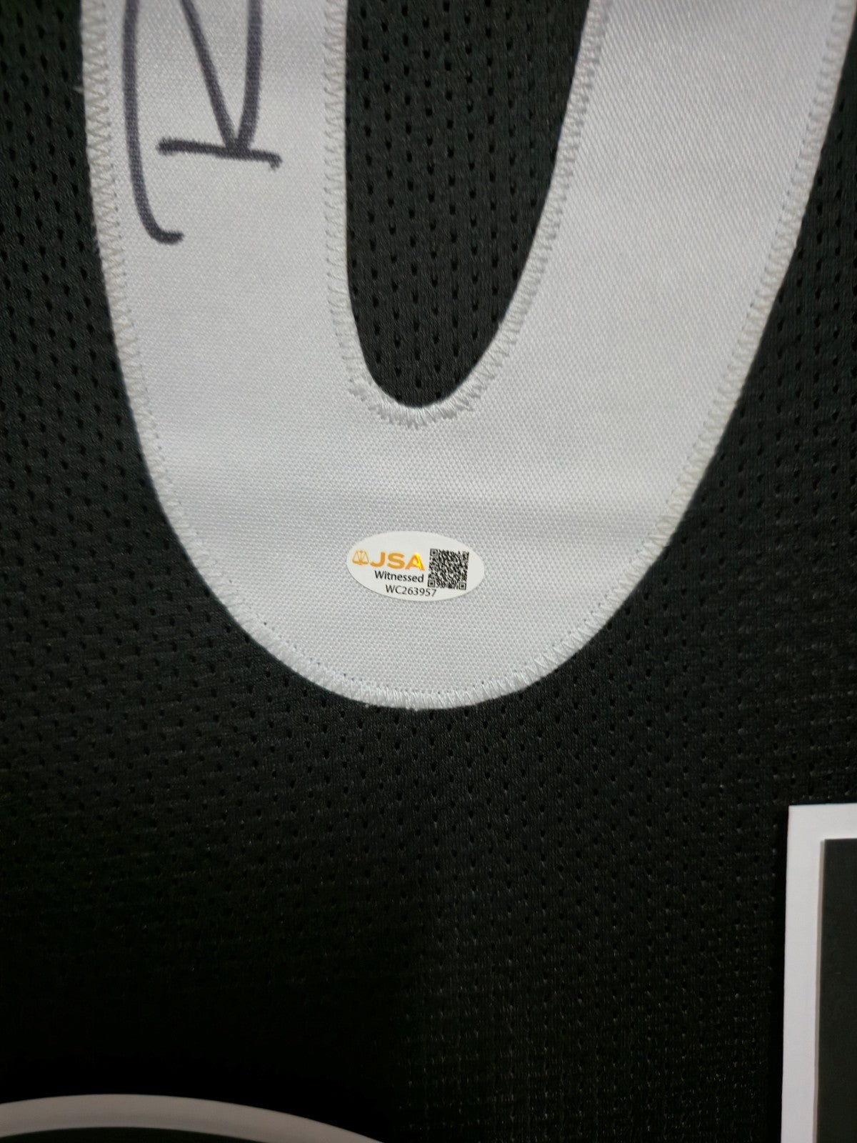 Framed Pittsburgh Steelers Ryan Shazier Autographed Signed Jersey Jsa Holo