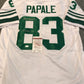 Philadelphia Eagles Vince Papale Autographed Signed Inscribed Jersey Jsa  Coa