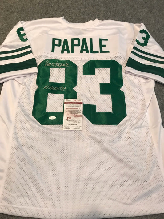 Philadelphia Eagles Vince Papale Autographed Signed Inscribed Jersey Jsa  Coa