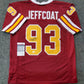 Arizona State Sun Devils Jim Jeffcoat Autographed Signed Jersey Jsa Coa