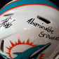 Miami Dolphins Jevon Holland Signed Full Size Speed Authentic Helmet Jsa Coa