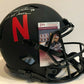 Neil Smith Signed Inscribed Nebraska Eclipse Replica Full Size Helmet Jsa Coa