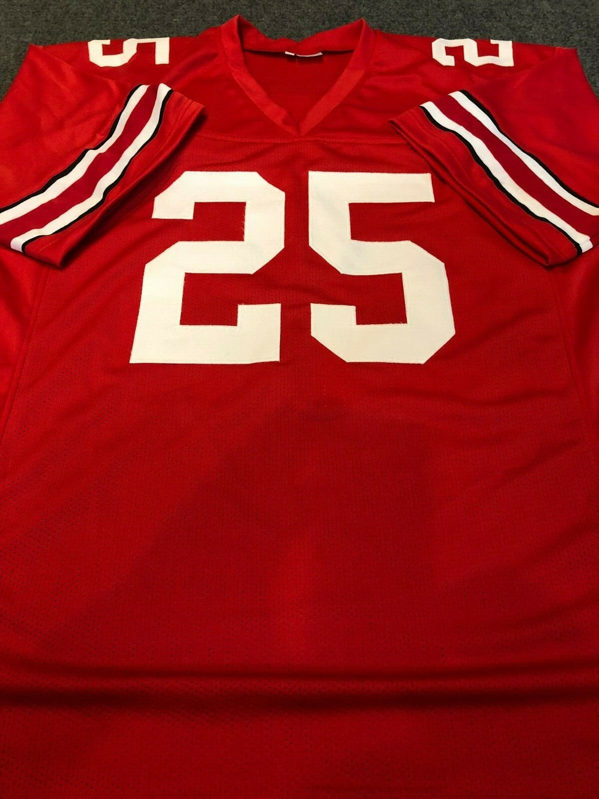 Ohio State Buckeyes Mike Weber Autographed Signed Jersey Tristar Holo