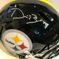Devin Bush Signed Pittsburgh Steelers Full Size Speed Replica Helmet Jsa Coa